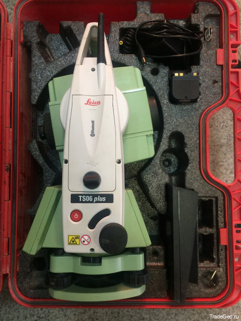 Тахеометр LEICA TS06 plus 3/5" R500 (Arctic) Б/У 