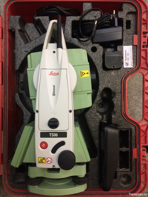 Тахеометр Leica TS-06 Ultra R1000 2/5" Б/У
