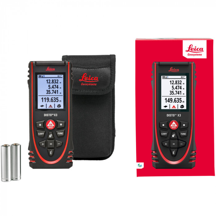 Лазерный дальномер Leica Disto X3