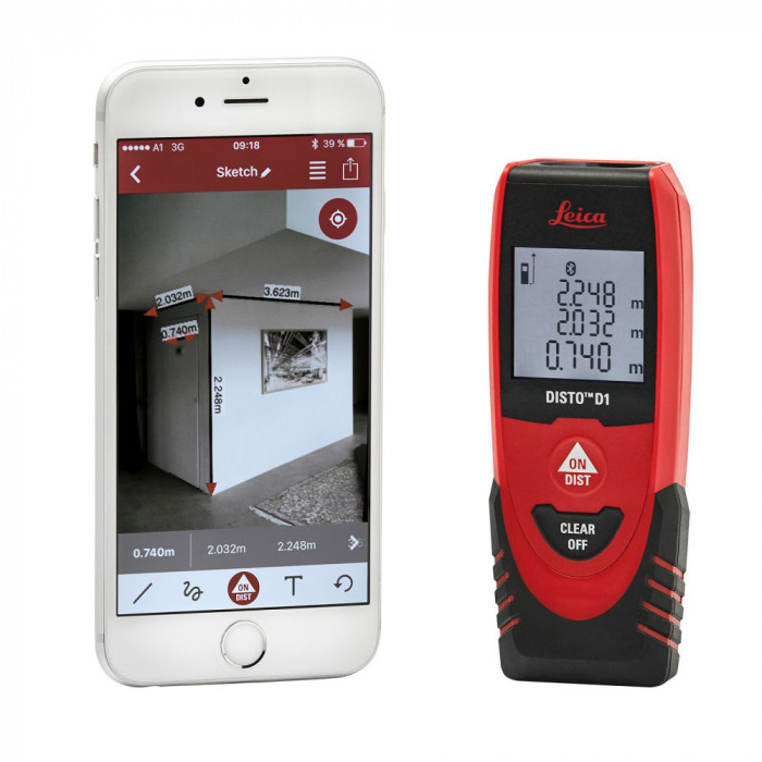 Лазерный дальномер Leica Disto D1