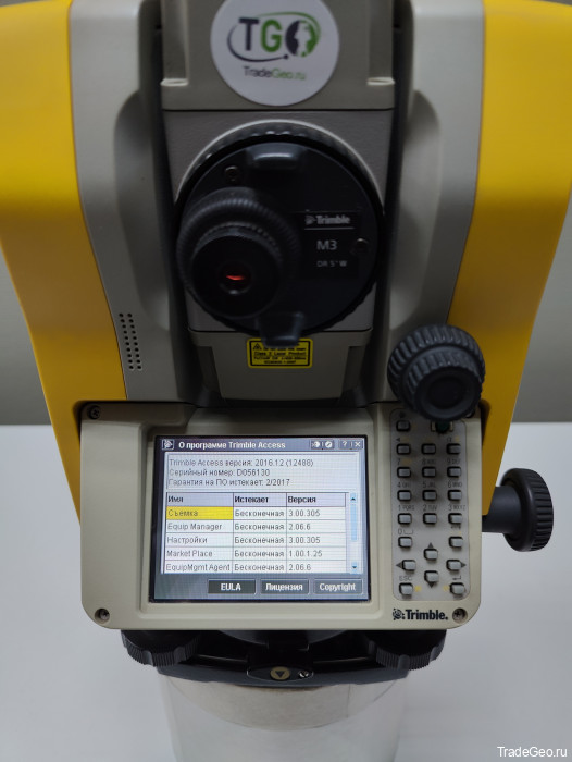 Тахеометр Trimble M3W 5" Trimble Access (2016)