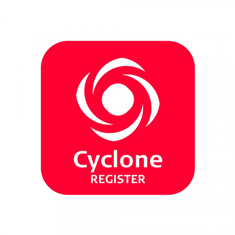 Право на обновление программного обеспечение Cyclone REGISTER