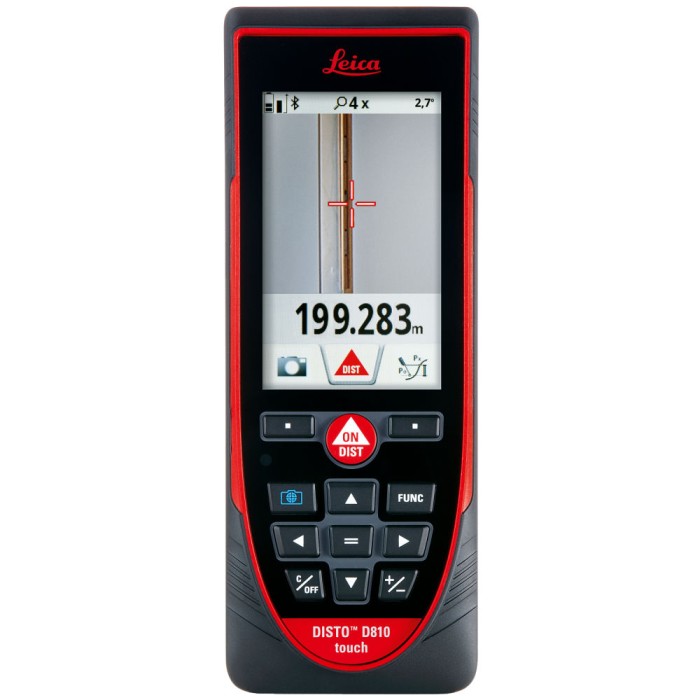 Комплект лазерного дальномера Leica Disto D810 touch (штатив и адаптер)