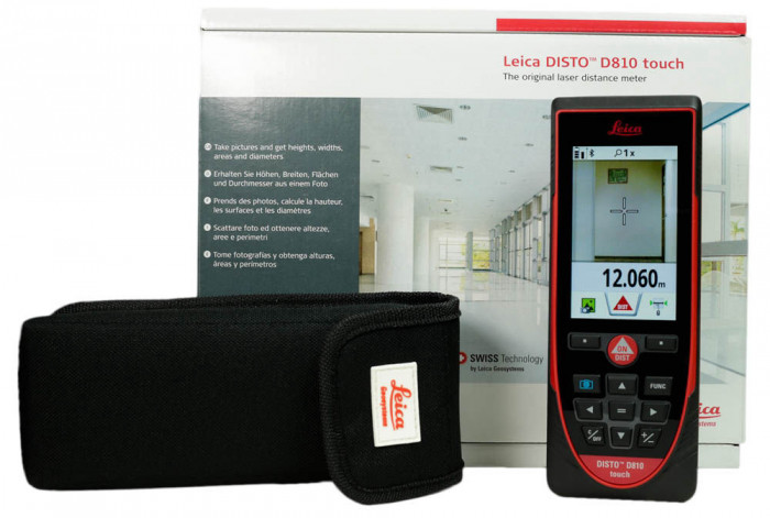 Комплект лазерного дальномера Leica Disto D810 touch (штатив и адаптер)