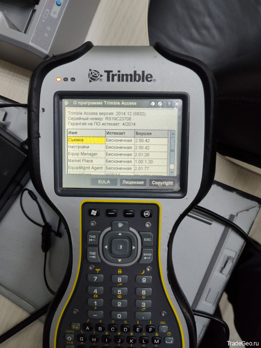 GNSS приемник Trimble R8 model 3 GSM + Trimble TSC3 (2014 г.)