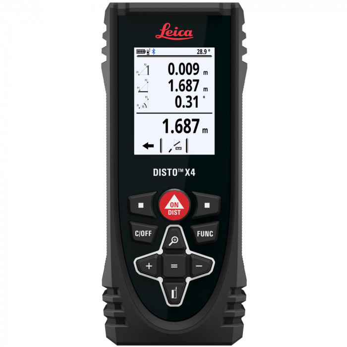 Лазерный дальномер Leica Disto X4 (штатив и адаптер)