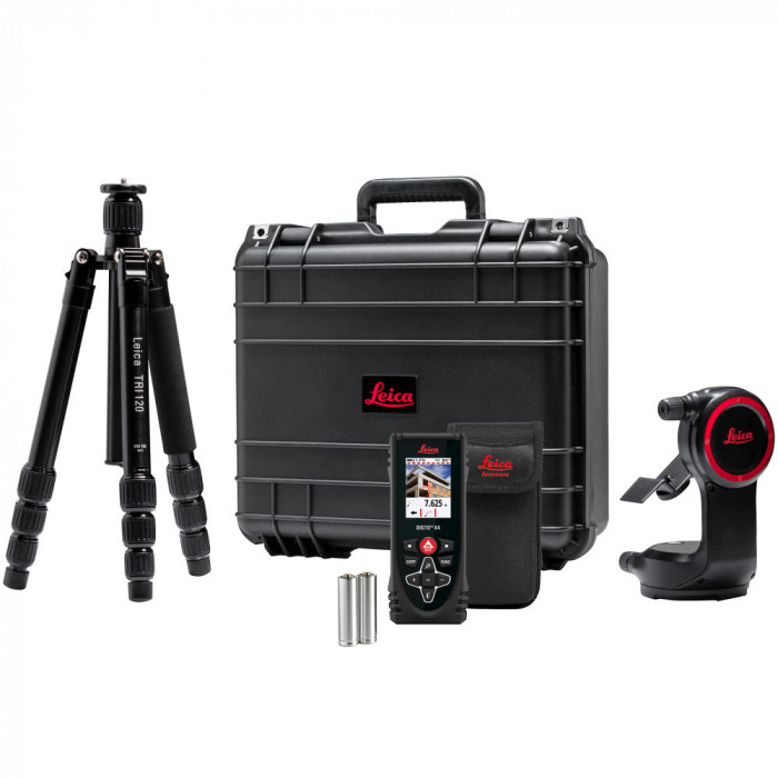 Лазерный дальномер Leica Disto X4 (штатив и адаптер)
