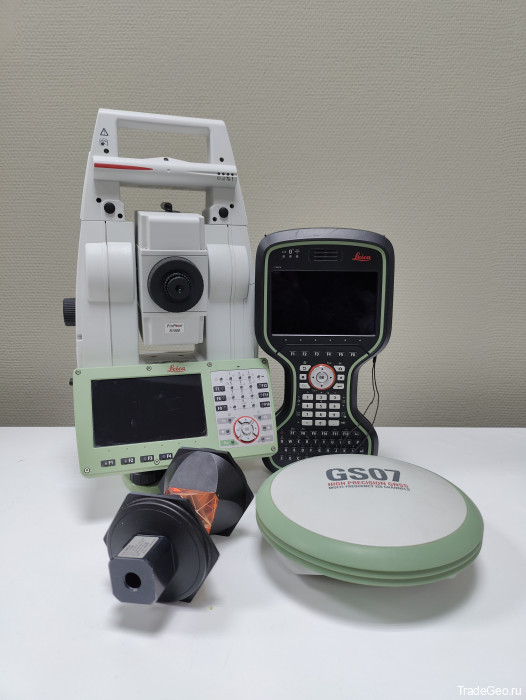 Тахеометр Leica TS16 2" I R1000 + CS20 + GS07 Б/У (2017)