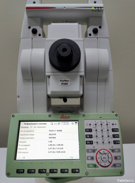 Тахеометр Leica TS16 2" I R1000 + CS20 + GS07 Б/У (2017)