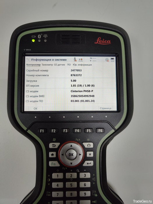 Тахеометр Leica TS16 2" I R1000 + CS20 + GS07 Б/У (2017)