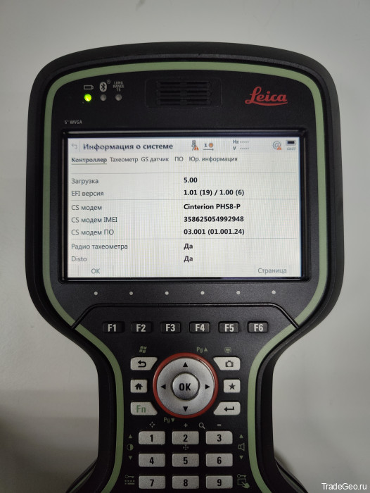 Тахеометр Leica TS16 2" I R1000 + CS20 + GS07 Б/У (2017)