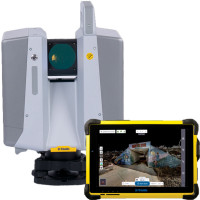 Лазерный 3D сканер Trimble X12 + T10x планшет