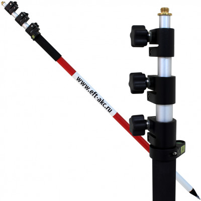 Веха EFT СLS 50 телескопическая (алюминий; винт; 5.0м)