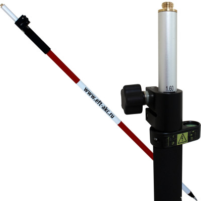 Веха EFT СLS 25 телескопическая (алюминий; винт; 2.6м) 