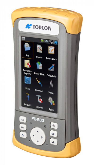 Комплект база + ровер GNSS приёмников Topcon Hiper VR TILT UHF/GSM + контроллера FC-500