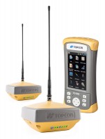 Комплект база + ровер GNSS приёмников Topcon Hiper VR TILT UHF/GSM + контроллера FC-500
