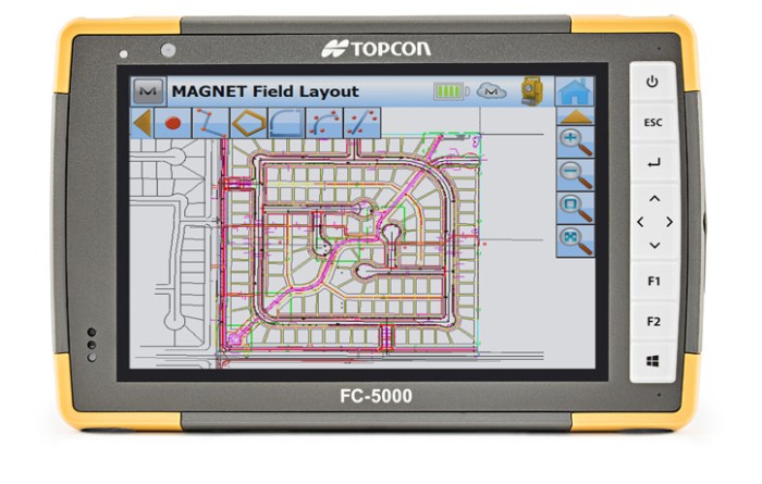 Полевой контроллер TOPCON FC-5000