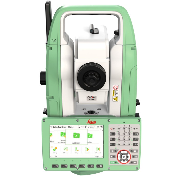 Тахеометр Leica TS10 R1000 1" EGL