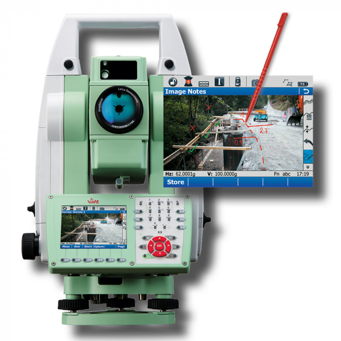 Тахеометр LEICA TS11 R500 (1/2/3/5")/Arctic SmartWorx Viva