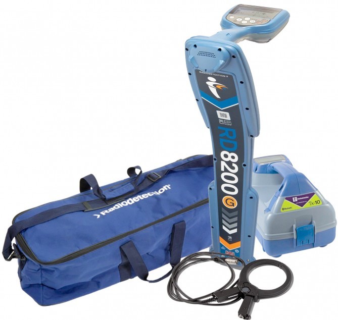 Трассоискатель Radiodetection RD8200G + Генератор Tx-10 + сумка