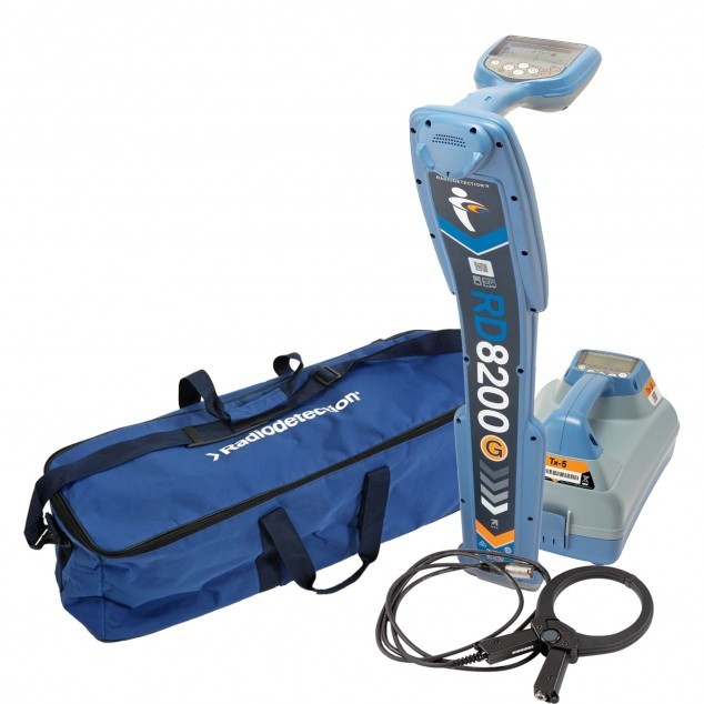 Трассоискатель Radiodetection RD8200G + Генератор Tx-5 + сумка