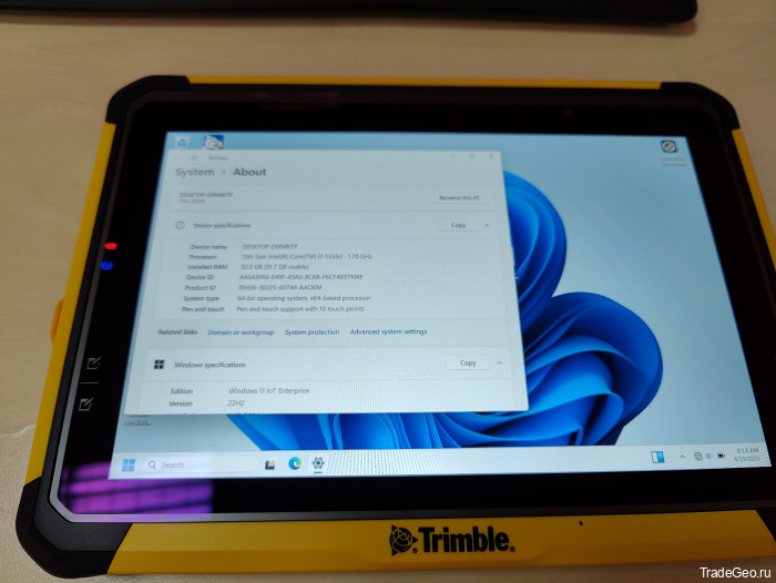 Лазерный 3D сканер Trimble X7 с планшетом T10x Б/У