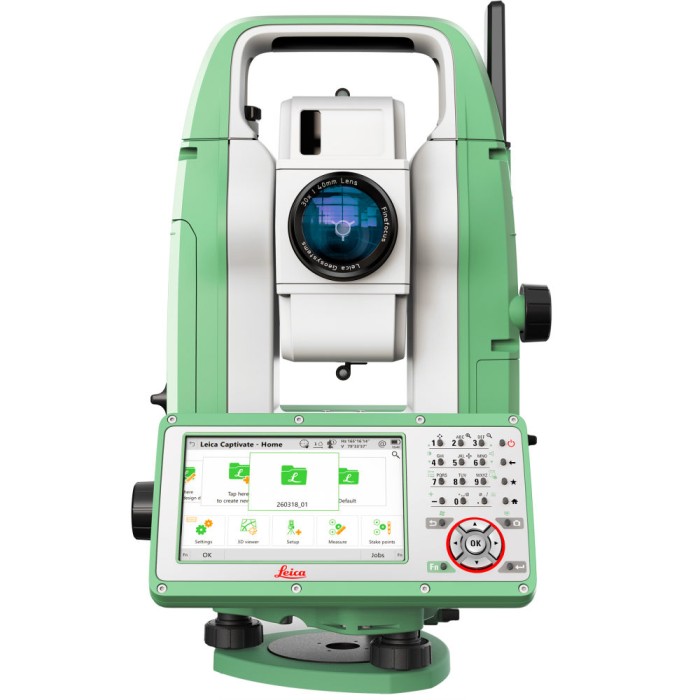 Тахеометр Leica TS10 R1000 1"